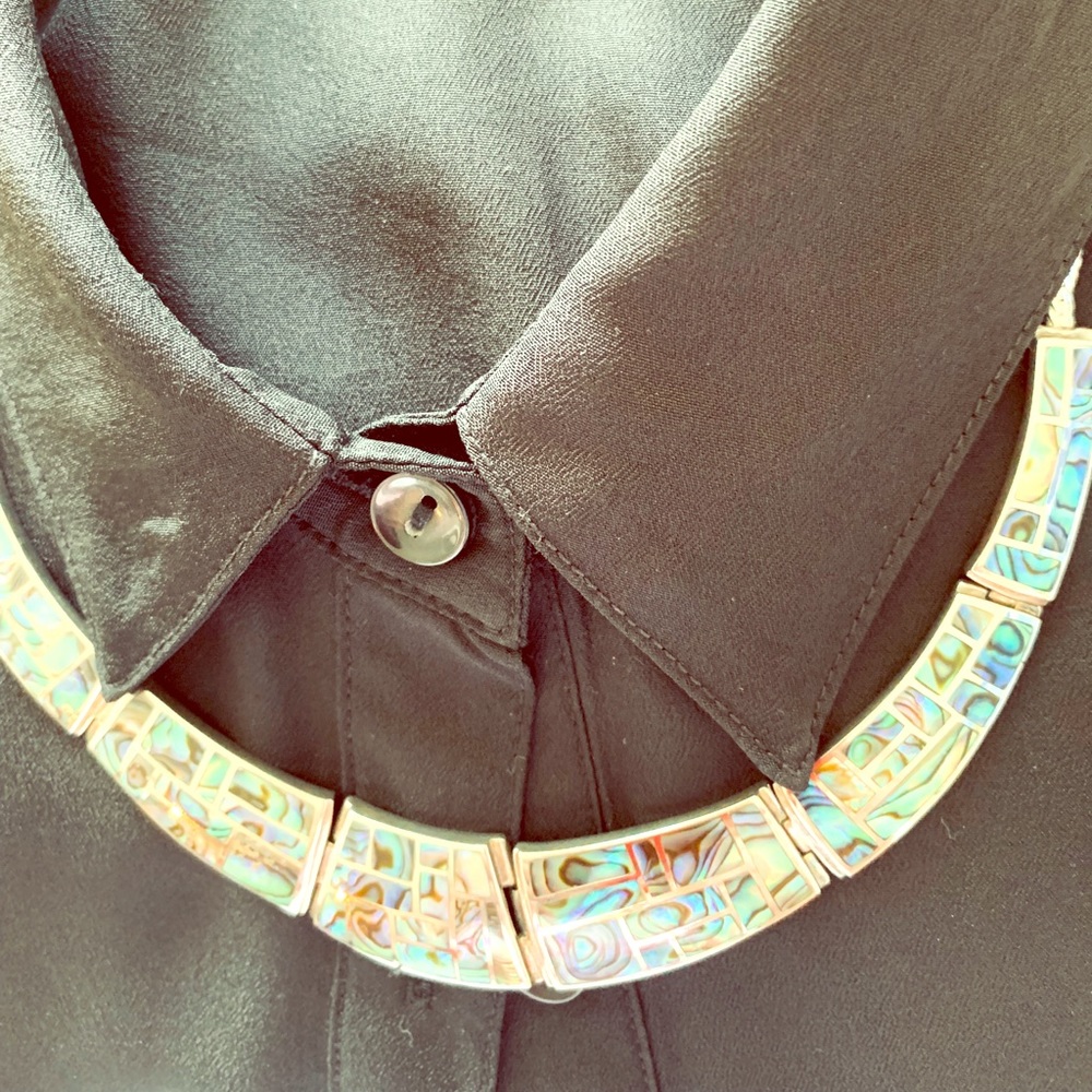 Mother of pearl necklace!